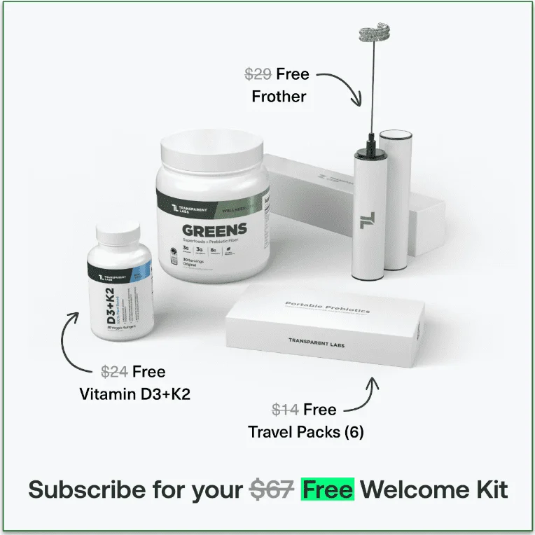 Subscribers receive a Free Welcome Kit worth $67