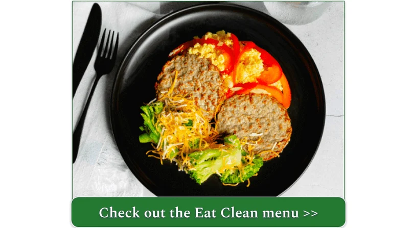 Eat Clean to Go's Tex Mex Scrambled Eggs and Pork Bacon