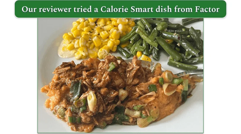 Factor’s Shredded BBQ Chicken & Sweet Potato Mash