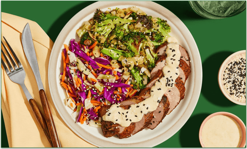 Green Chef's Chili-Ginger Pork Tenderloin