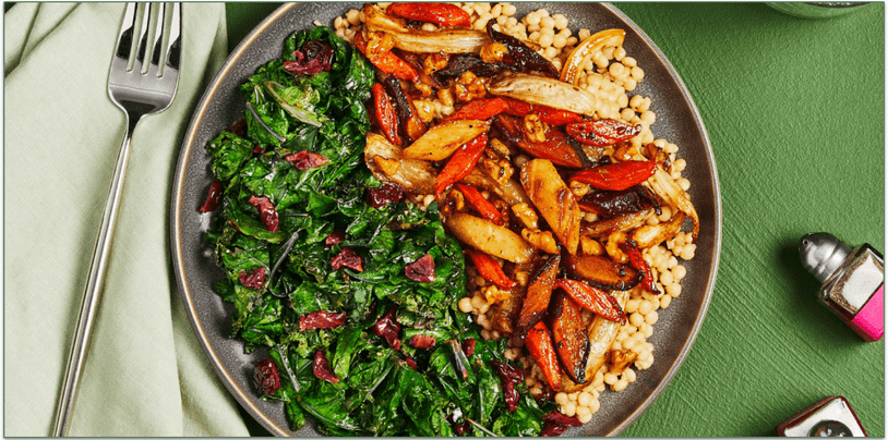 Green Chef's Mapple-Roasted Rainbow Carrots