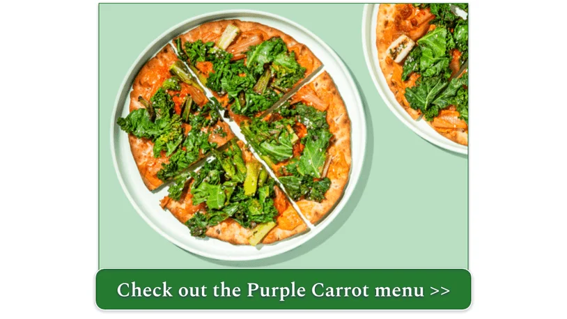 Purple Carrot's Spicy Gochujang Flatbreads