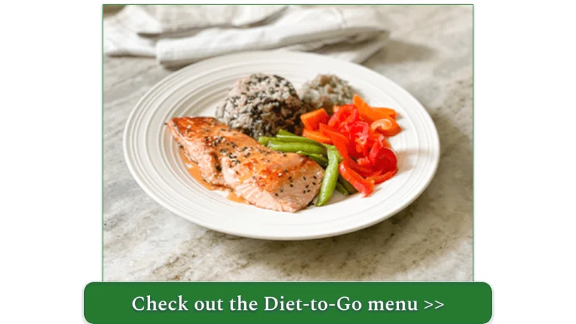 Salmon Teriyaki Rice Bowl from Diet-to-Go