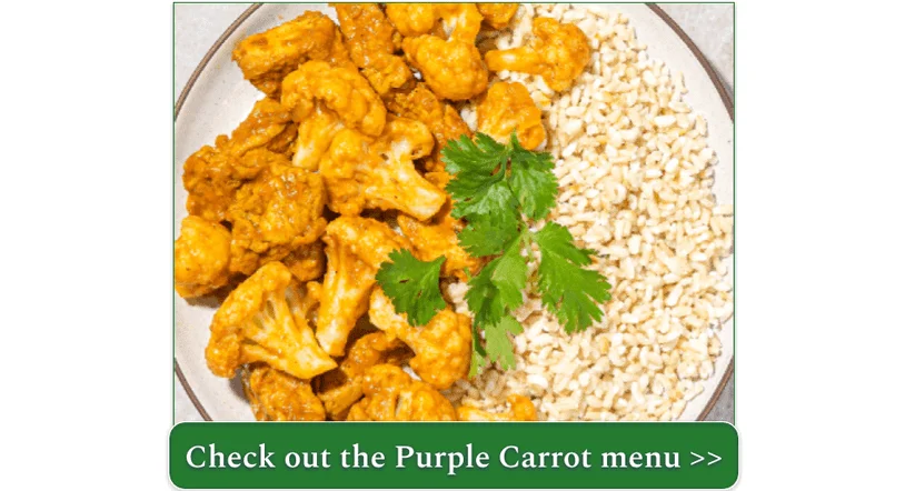 Purple Carrot's Indian Butter Tofu