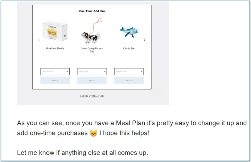 Email support is fast and friendly