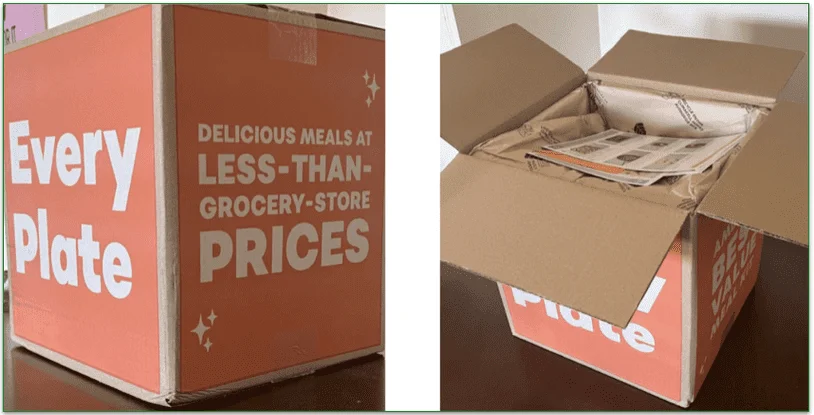  EveryPlate's delivery box