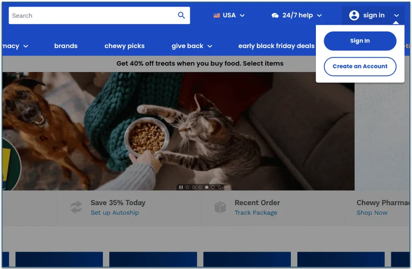 1: Create an account