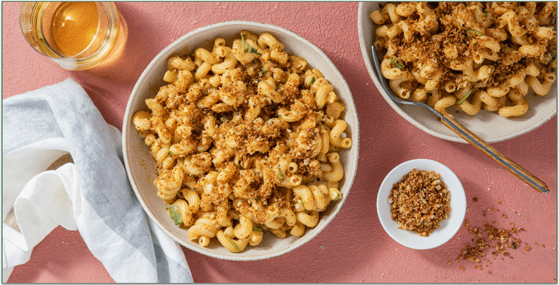 Purple Carrot's Lobster Mac n’ Cheese