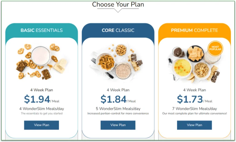 Diet Direct's diet plans