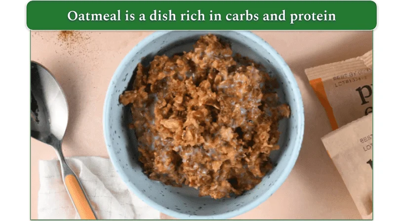 Home Chef's Classic Cinnamon Oatmeal