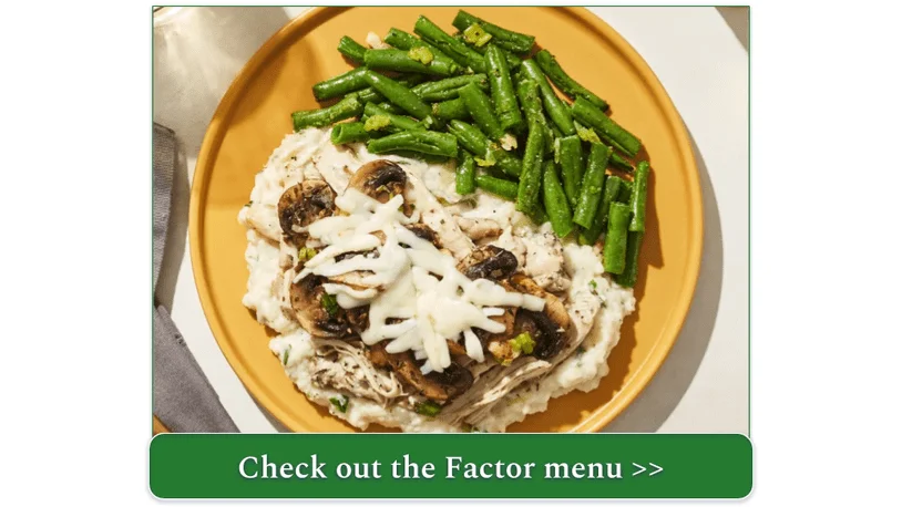 Factor's Garlic-Mushroom Chicken Thighs