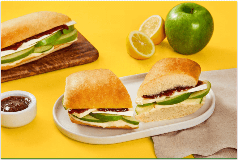 Apple Brie Sandwiches from HelloFresh