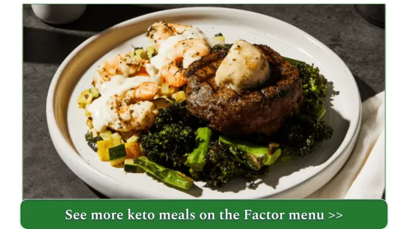 Factor's Grilled Filet Mignon & Creamy Parmesan Shrimp