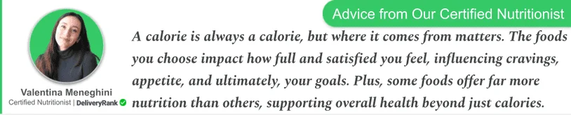 quote from our certified nutritionist