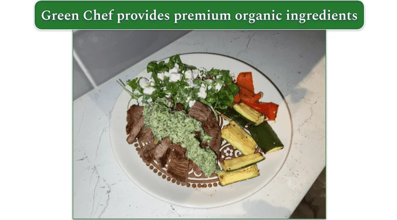 Green Chef’s Aged Rump Steak