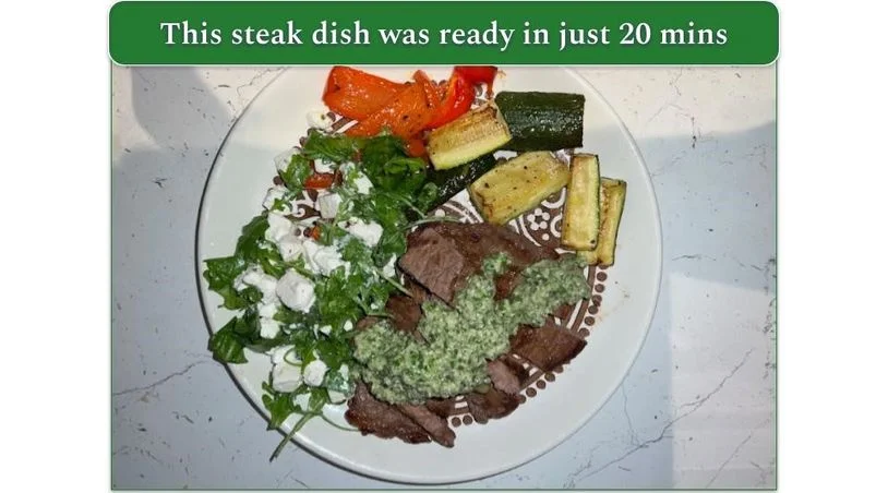 Green Chef's 21 Day Aged Rump Steak