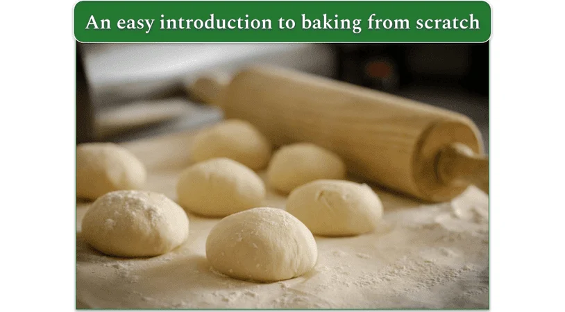 The dough for the Cinnamon Rolls, after the first rise