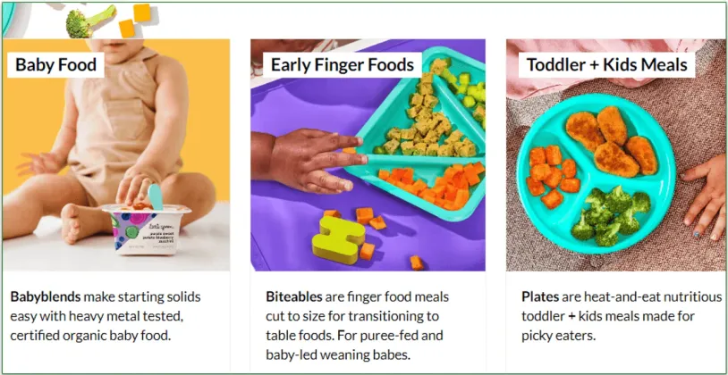 Little Spoon's Babyblends and Biteables introduction