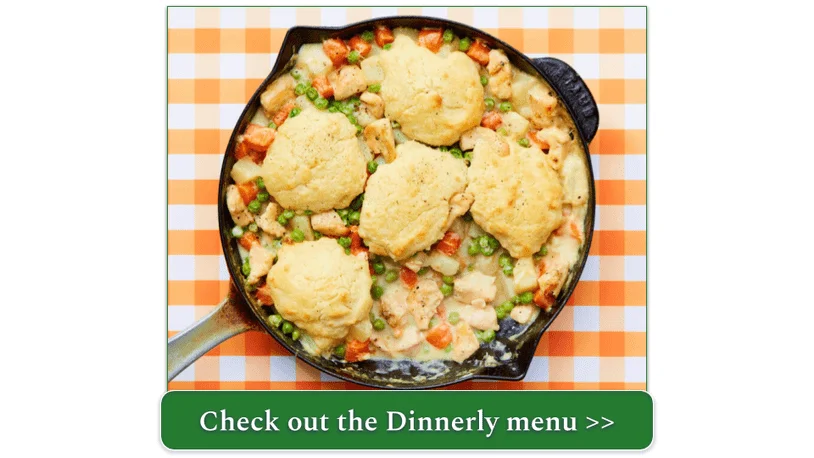 Dinnerly's Homestyle Chicken & Biscuits with Peas & Carrots