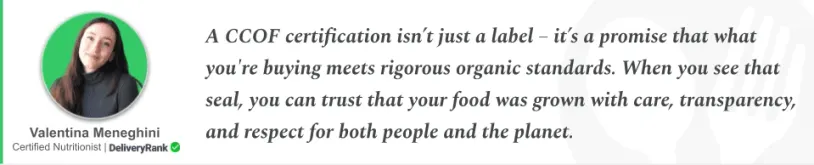 quote from our certified nutritionist
