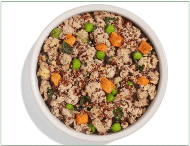 Spot & Tango's Turkey + Red Quinoa dish