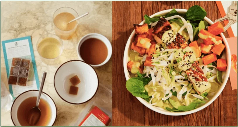 Broths, tonics, and a meal from Chiyo's menu