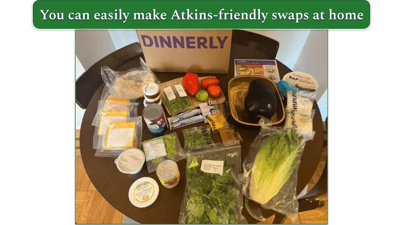 Unboxed Dinnerly order