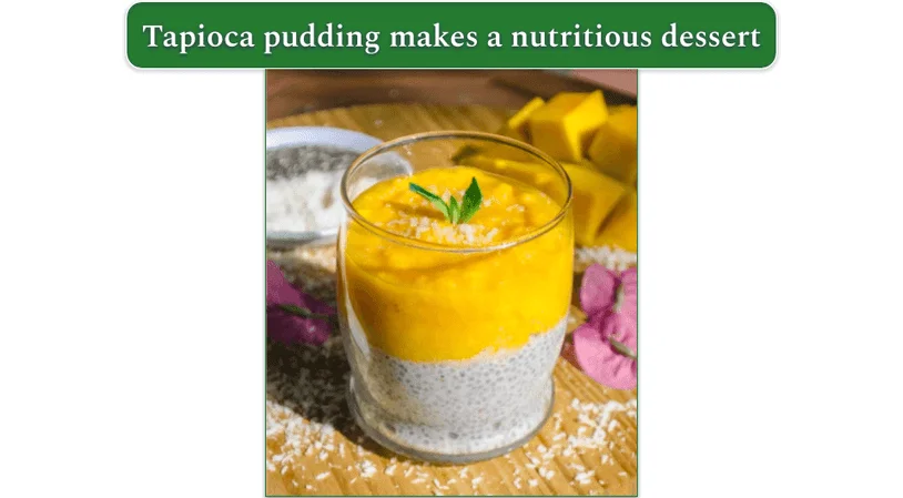 Image of tapioca pudding