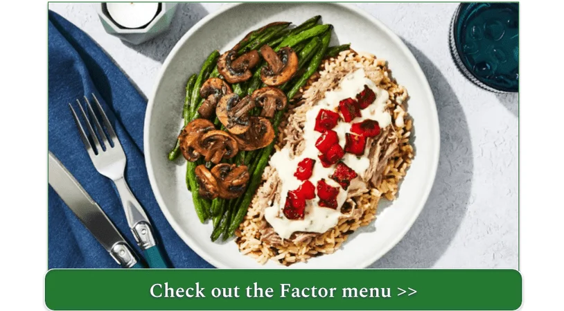 Factor's Shredded Pork & Garlic Cream Sauce