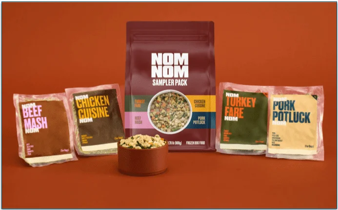 A collection of Nom Nom recipes in a sampler pack