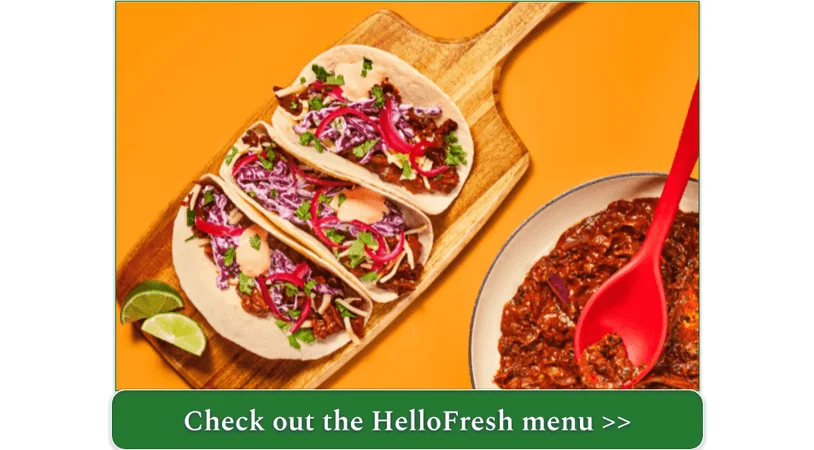 HelloFresh's One-Pan Beef & Black Bean Tacos