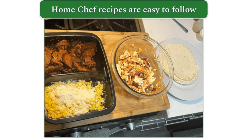 Home Chef’s One-Pan Turkey Chili served in a bowl