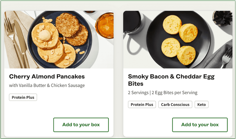 Screenshot of 2 items on Factor's Add-ons menu