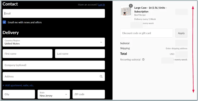 Evermore contact and delivery details