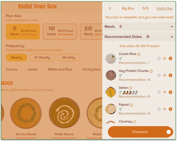 Image with The Cumin Club's list of side dishes