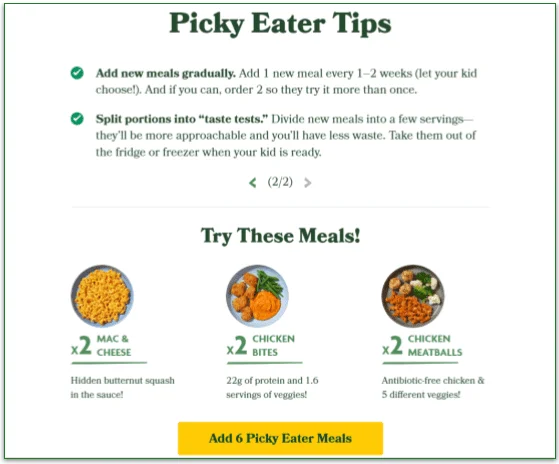 Nurture Life provides smart tips for picky eaters