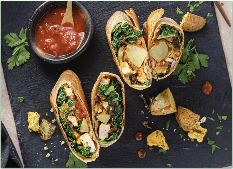 Purple Carrot's 100% vegan meal