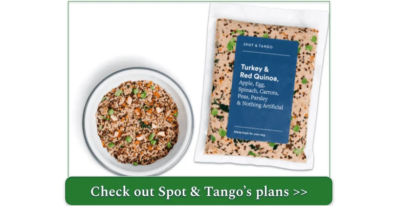 Spot & Tango's Turkey & Red Quinoa fresh food recipe