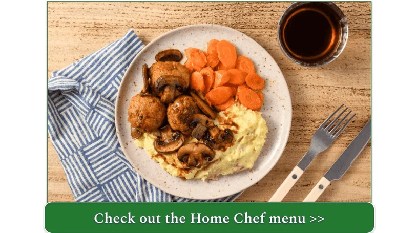 Meatballs with carrots and mashed potatoes