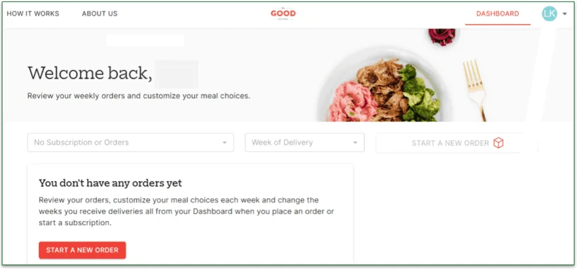 The Good Kitchen makes it easy to manage your orders