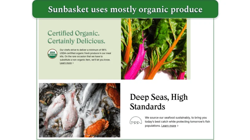 image of our reviewers ingredients from a recipe they tried from Green Chef