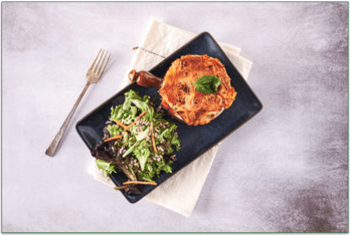 Image of Seattle Sutton meals, labeled clearly, and stacked in the fridge