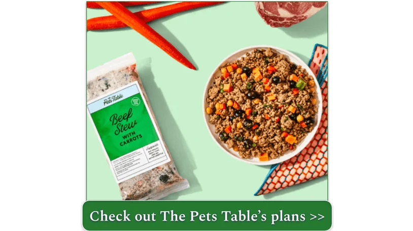 The Pets Table's Beef Stew with Carrots fresh recipe