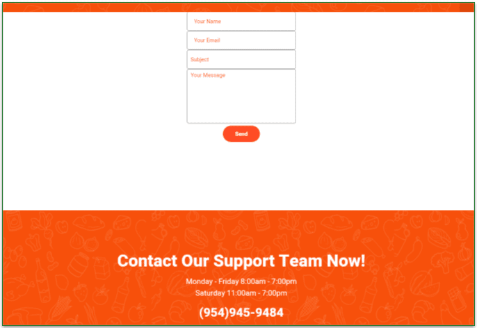 Choose extras and review your order