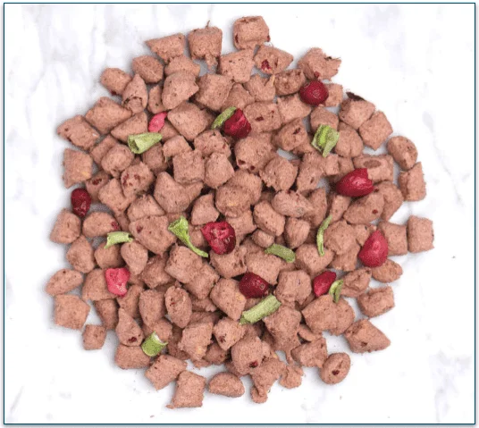 Close-up of Spot & Tango's UnKibble