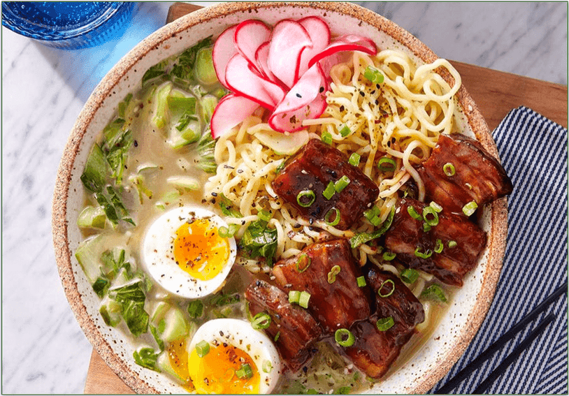 Blue Apron’s Hoisin Pork Belly & Miso Ramen