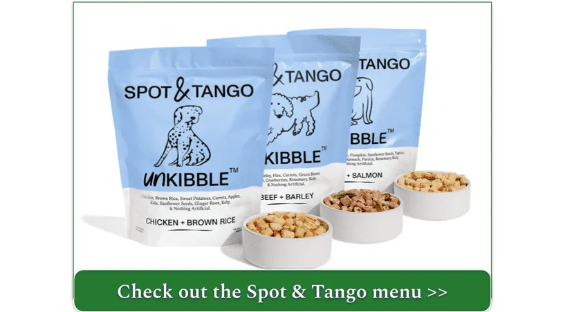 Spot & Tango's UnKibble recipes