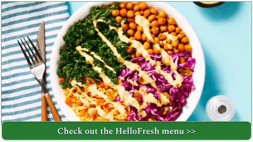 HelloFresh's Crunchy Curried Chickpea Bowl