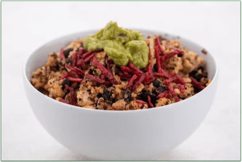 Chicken and Black Bean Quinoa Bowl from Home Chef