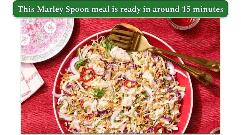 Marley Spoon's Fast! Vietnamese Chicken Salad